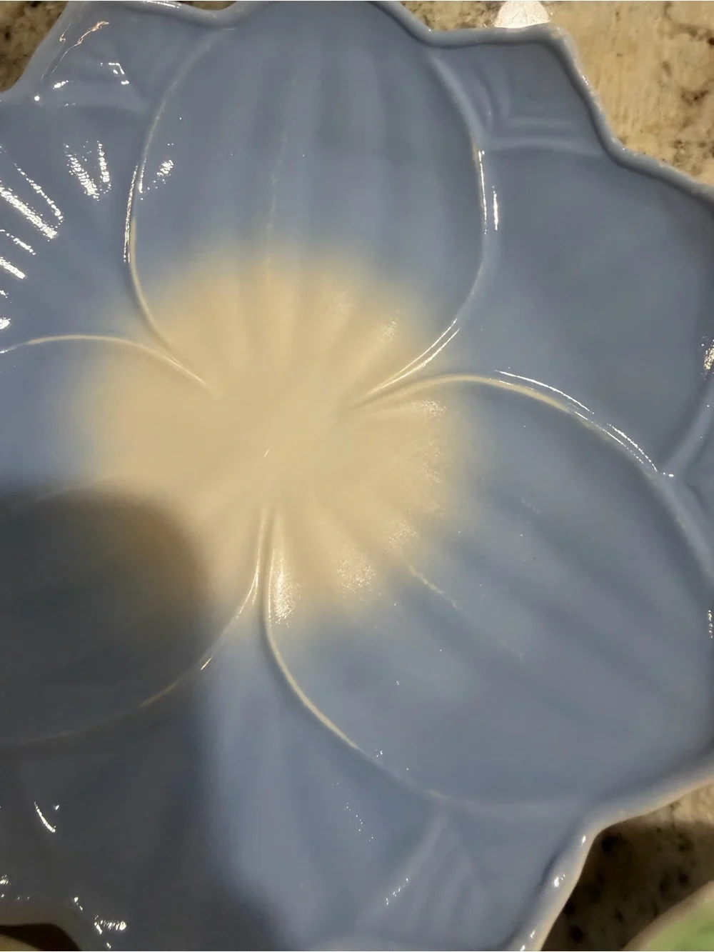 Pastel Flower Plates & Bowls Set of 10, Floral Petal Dinnerware, Cottagecore